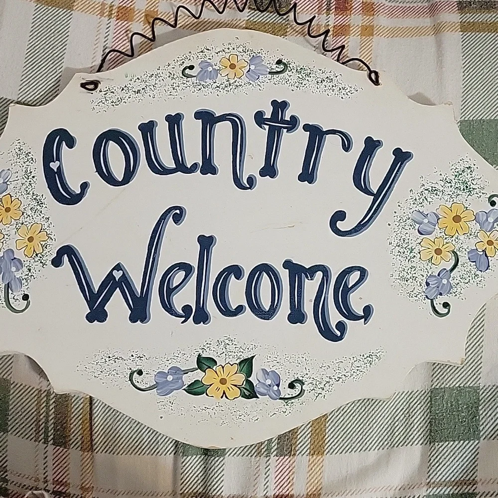 Wooden wall plaque